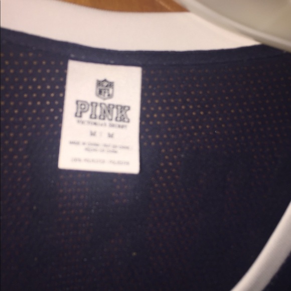 𝅺Victoria secret nfl New England patriots jersey M - Picture 2 of 3